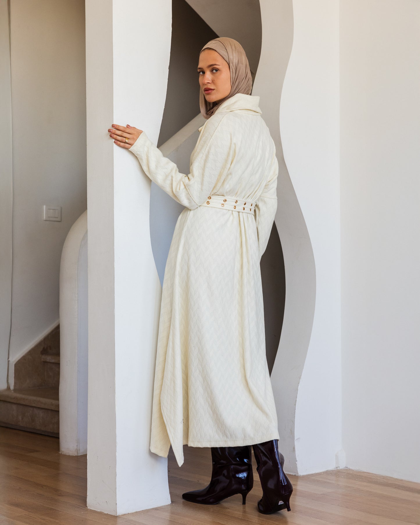 GOLDEN EYELITE DRESS