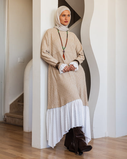 KAYAN DRESS - BEIGE