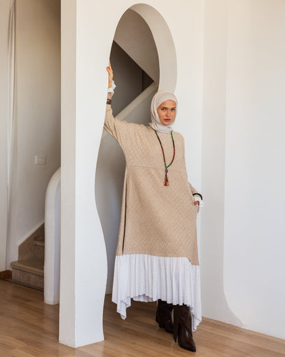 KAYAN DRESS - BEIGE