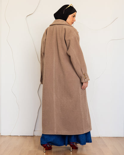 LIMITED EDITION LONG COAT - CAFE