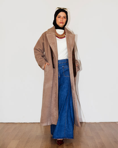 LIMITED EDITION LONG COAT - CAFE