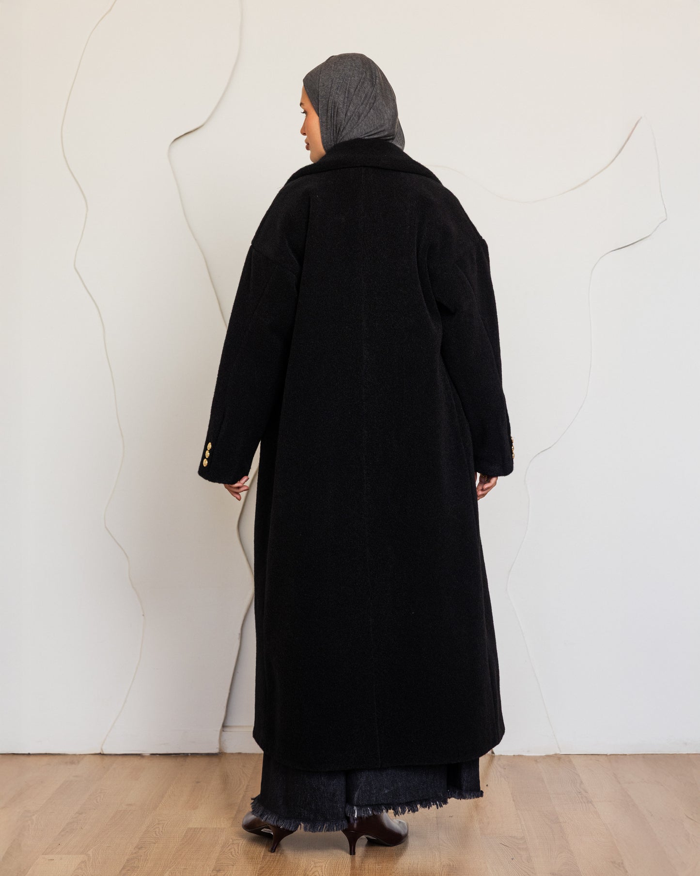 LIMITED EDITION SOFT COAT - BLACK