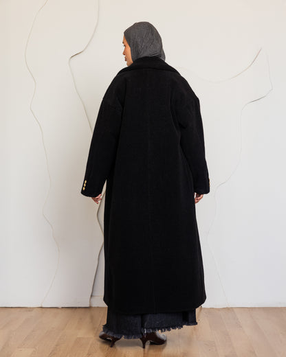 LIMITED EDITION SOFT COAT - BLACK