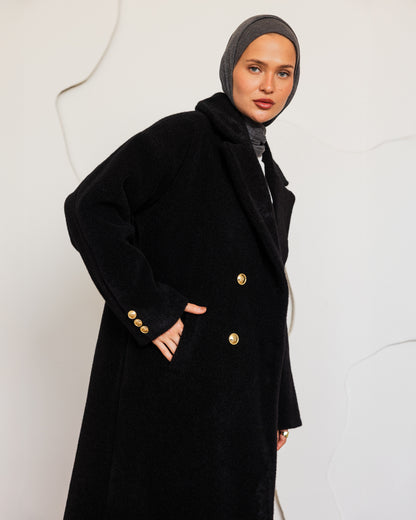 LIMITED EDITION SOFT COAT - BLACK