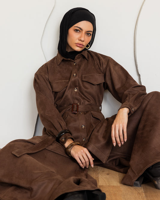 SUKAINA SET - BROWN