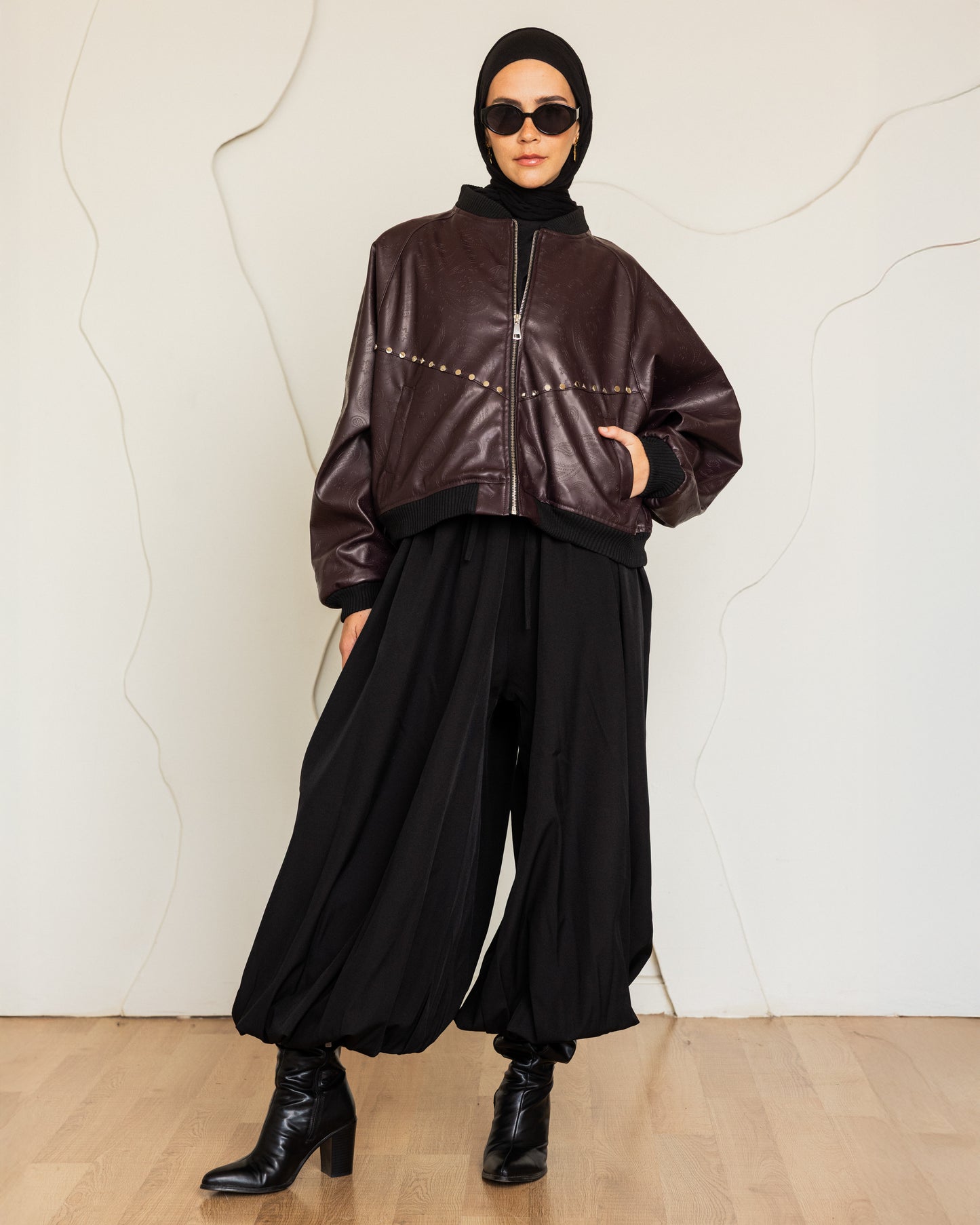 BALLON PANTS - BLACK