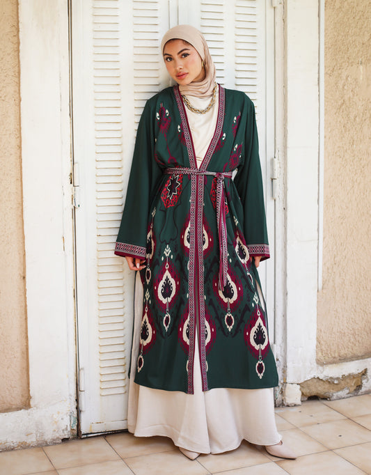 PRINTED ABLEQ KIMONO
