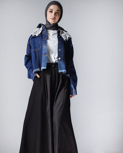 PLAIN CLASSIC PANTS-BLACK
