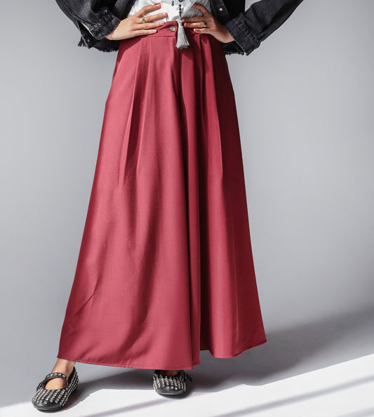 PLAIN CLASSIC PANTS - BURGANDY
