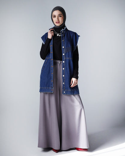 PLAIN CLASSIC PANTS - GRAY
