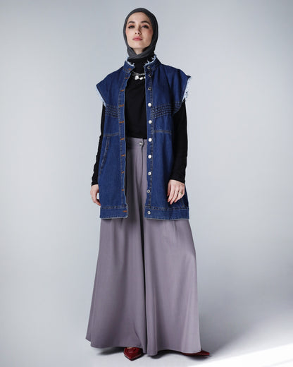 PLAIN CLASSIC PANTS - GRAY