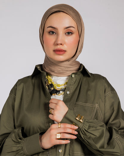 NASMA SHIRT-OLIVE