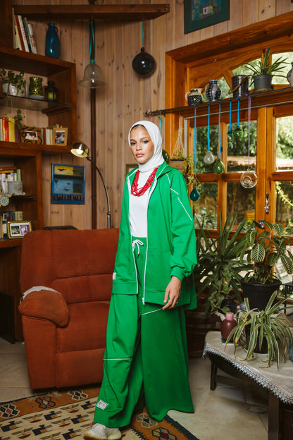LONG ASALA SET-GREEN