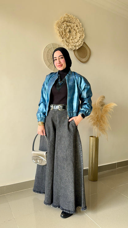WIDE LEG JEANS