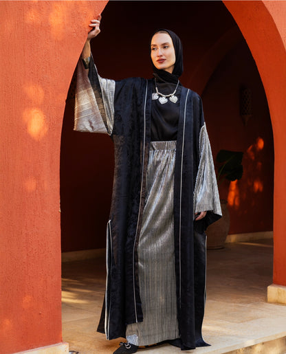 SILVER PELESSE SKIRT