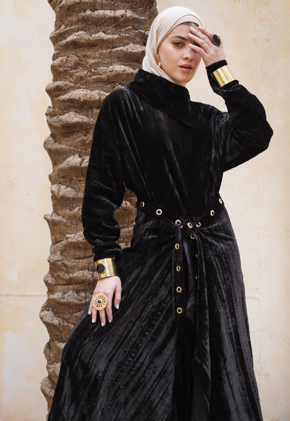HILAL JUMPSUIT SET - BLACK
