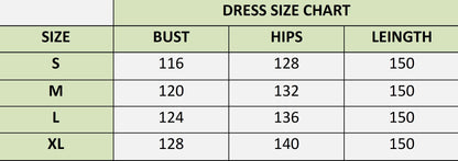 MIXED FULLY LINED CHIFFON DRESS