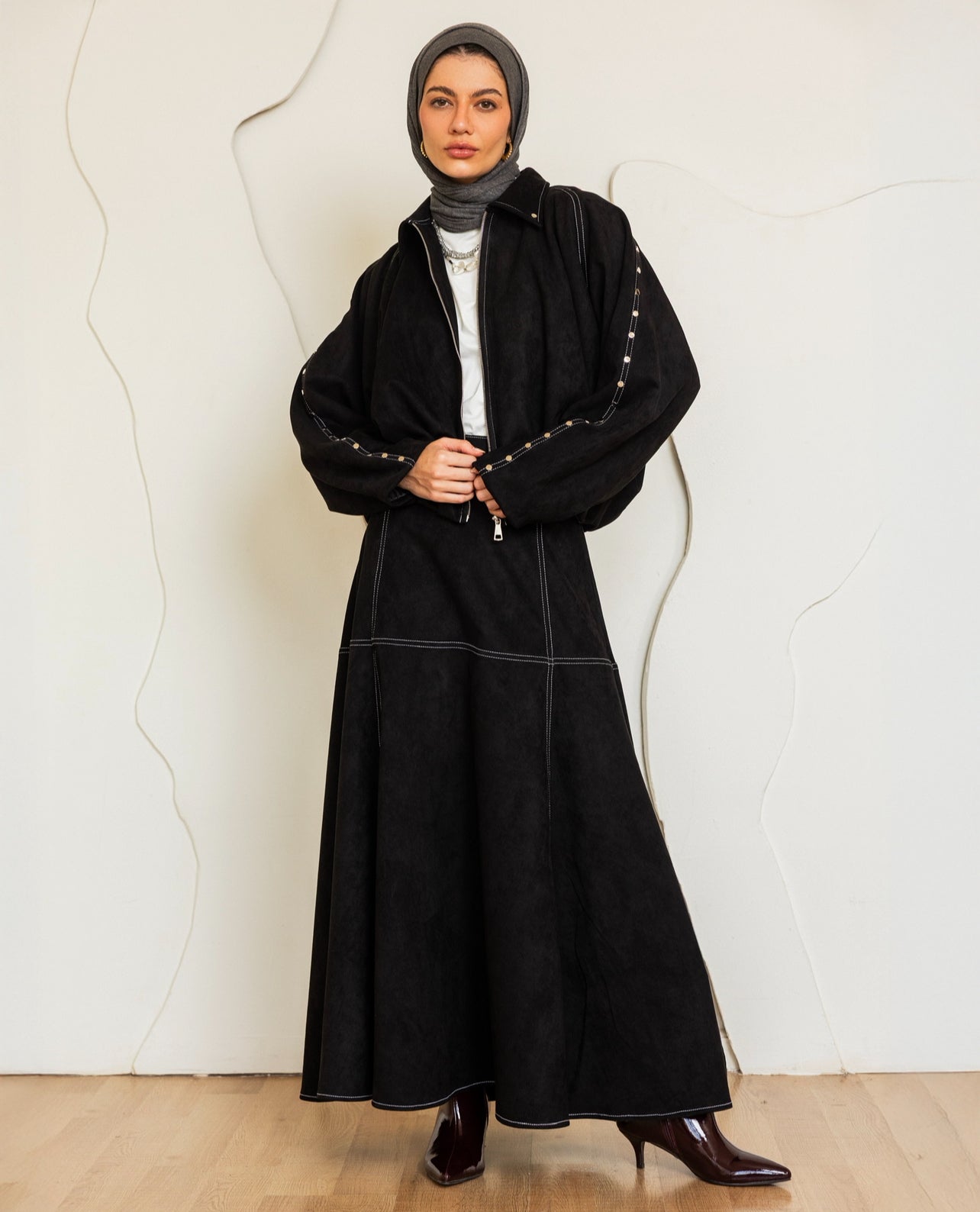 MALIKA SKIRT-BLACK