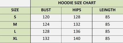 LONG EMBROIDERED HOODIE IN BEIGE