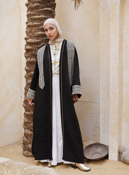 LAYALI KAFTAN-BLACK