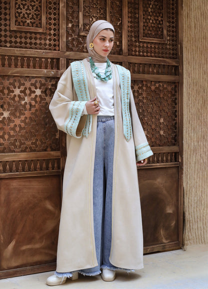 LAYALI KAFTAN-BEIGE