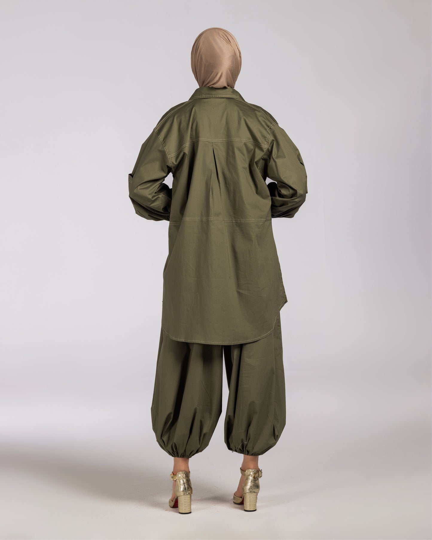 NASMA SHIRT-OLIVE