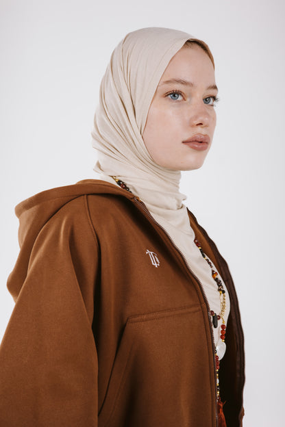 KAYAN SKIRT SET IN BROWN