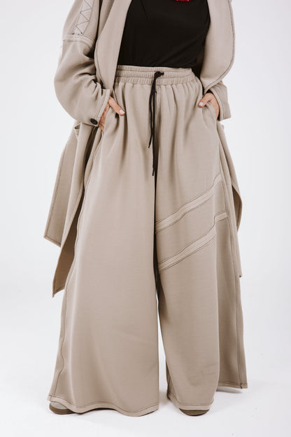JACQUARD GHALIA SET IN BEIGE
