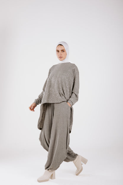 SEGUIN BALLON pants IN GRAY