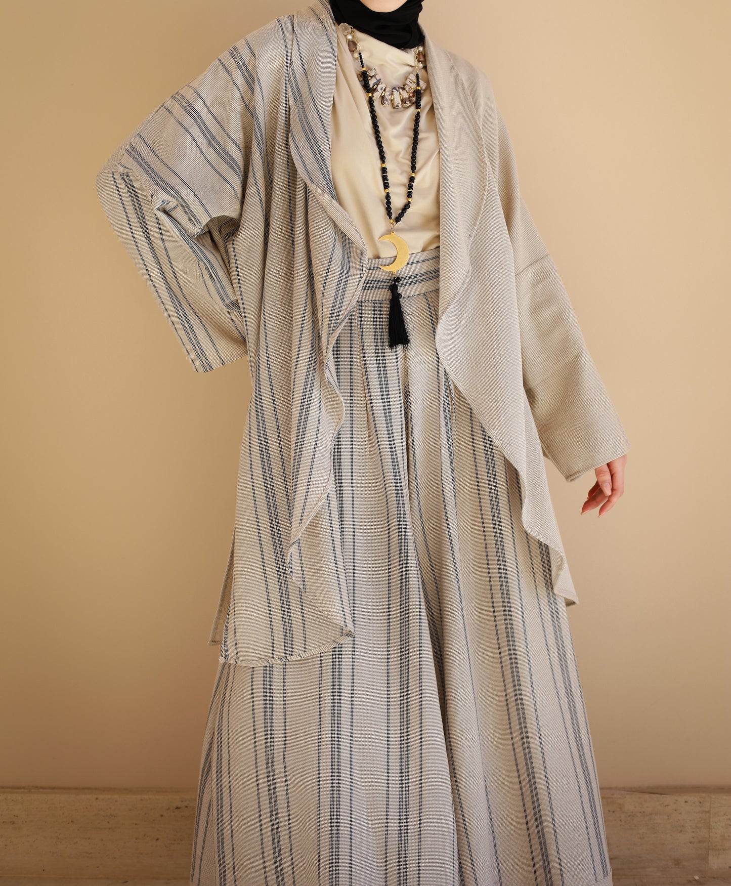 JACQUARD LINEN SET